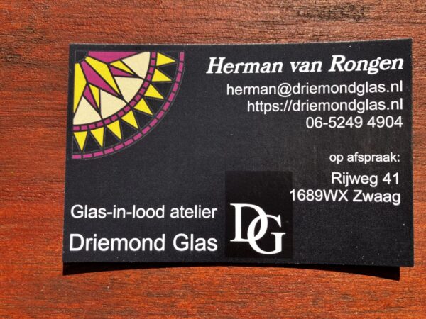 Glas in lood paneel - Afbeelding 3