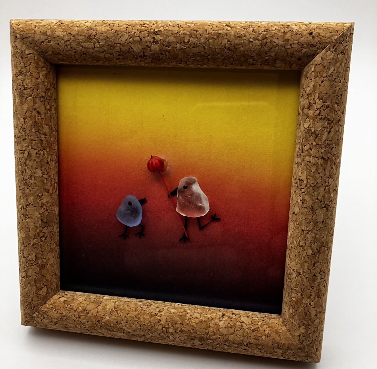Uitgelichte afbeelding voor “Stenenschilderij 'dankjewel!'”