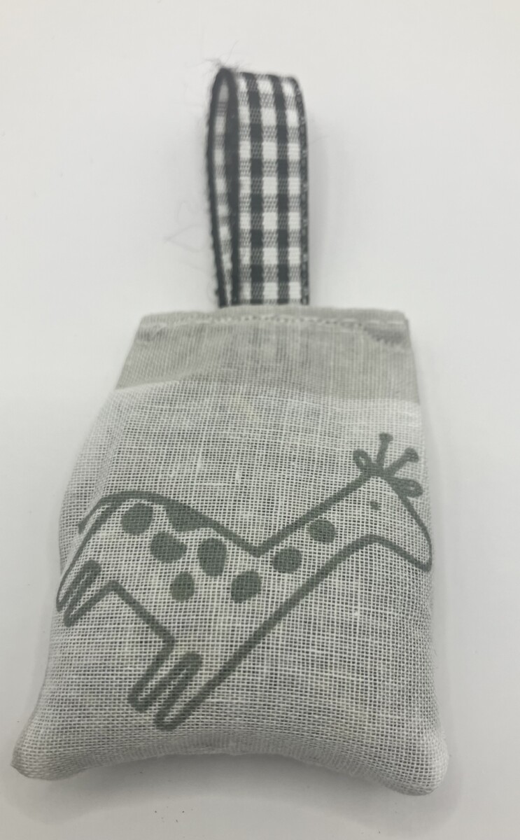 Set van drie kleine lavendelzakjes met dierenafbeeldingen - Afbeelding 2