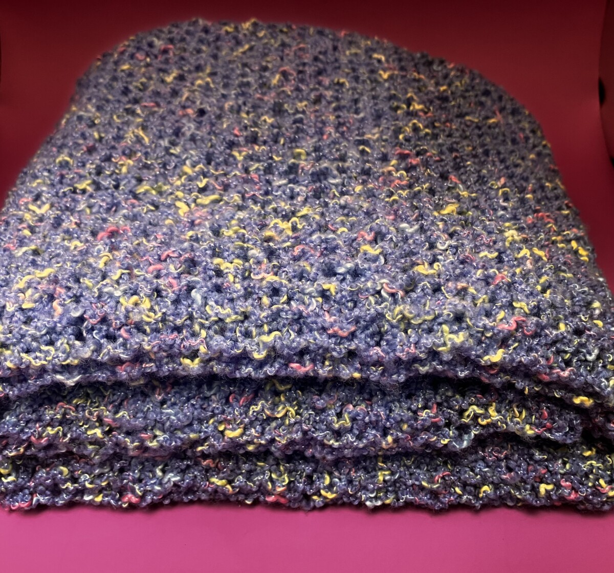 Babydekentje in pastelkleuren - Afbeelding 2