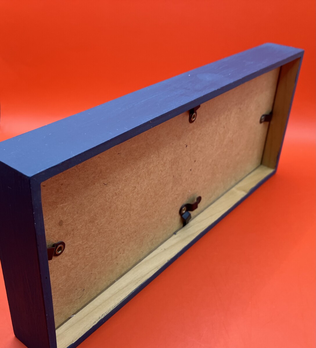Schelpen met vogels in blauwe lijst - Afbeelding 3